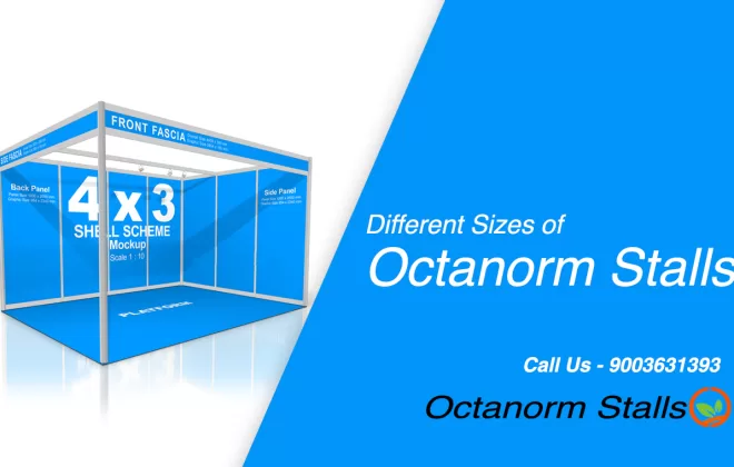 different sizes of octanorm stalls