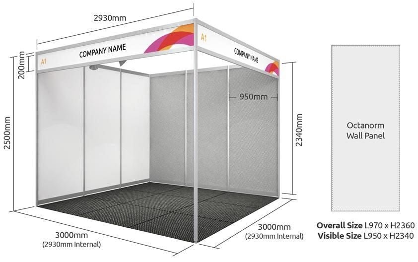 exhibition stall for rent in Coimbatore shell scheme stalls