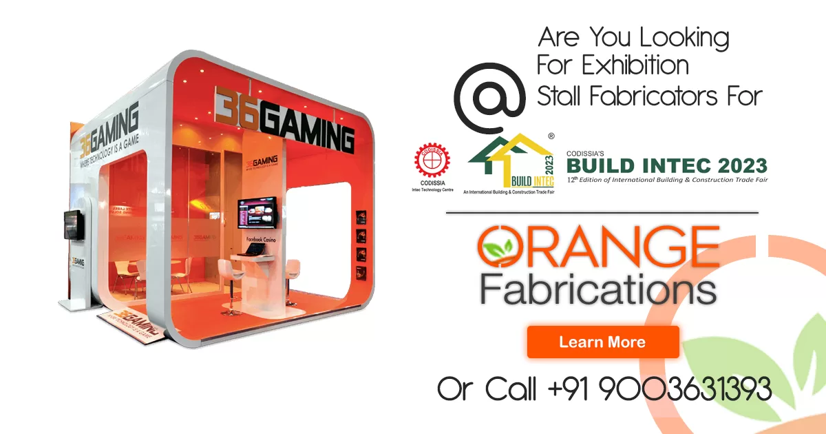Exhibition stall fabricator for build intec 2023 coimbatore