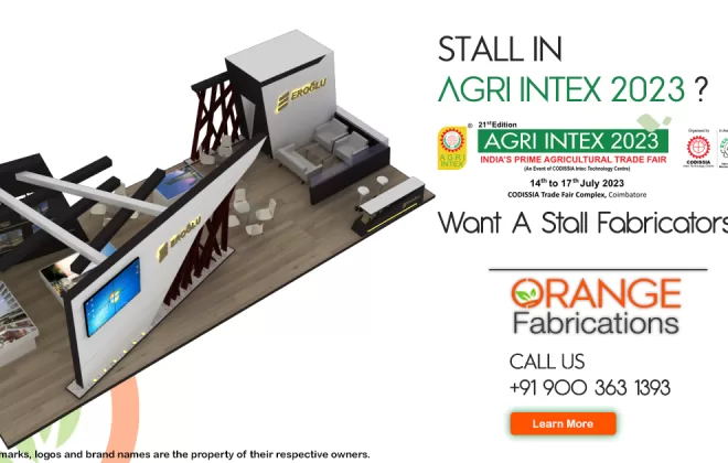agri intex 2023 stall fabricators