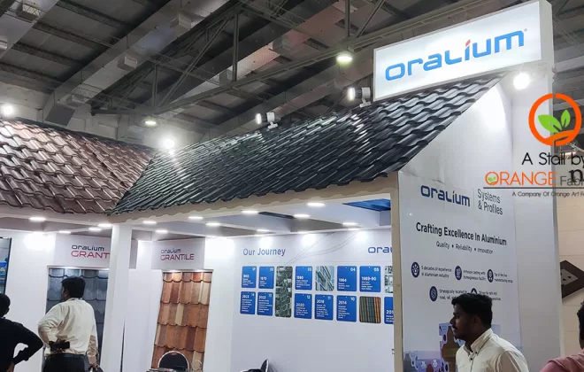 oralium stall fabrication codissia