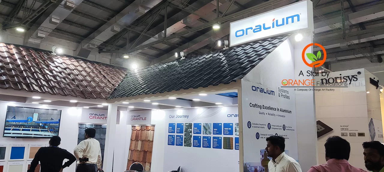 oralium stall fabrication codissia