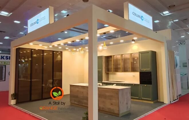 Bespoke exhibition stall fabrication by Orange Stall Fabrication for 2026 trade fairs